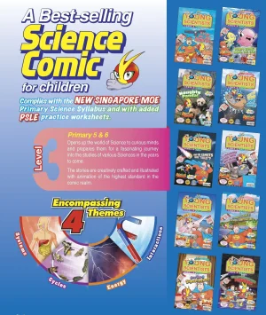 Young Scientists Comic Series – Level 3 (2024 Collection Set) – 10 Books - Image 2