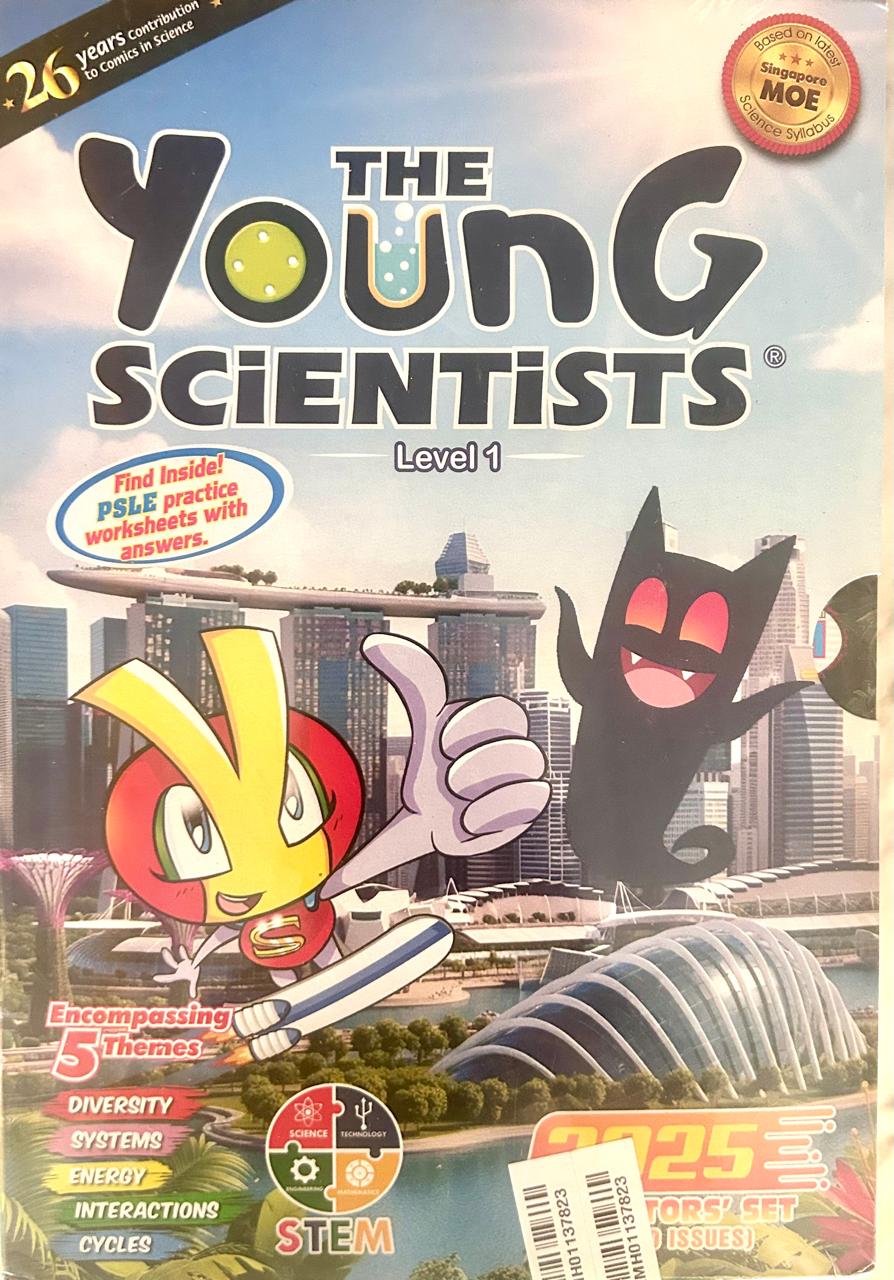 YoungScientist Level 1 Set (10 Books) 2025 Edition