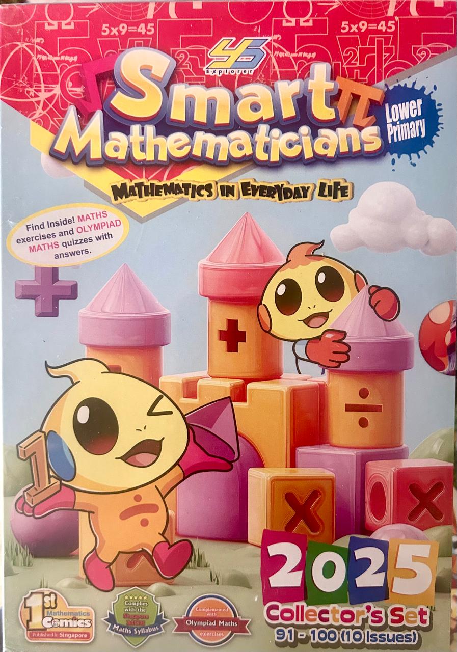 Young Scientists Smart Mathematics Set (10 Books) – Upper Primary (2025 Edition)